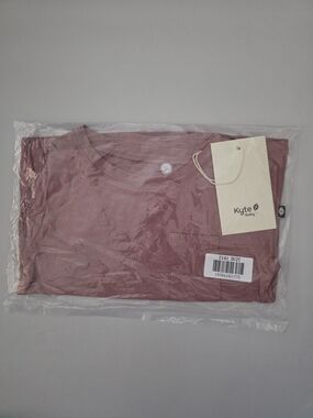 NWT Kyte Baby Toddler Crew Neck Tee in Dusty Rose Short Sleeves Size 2T